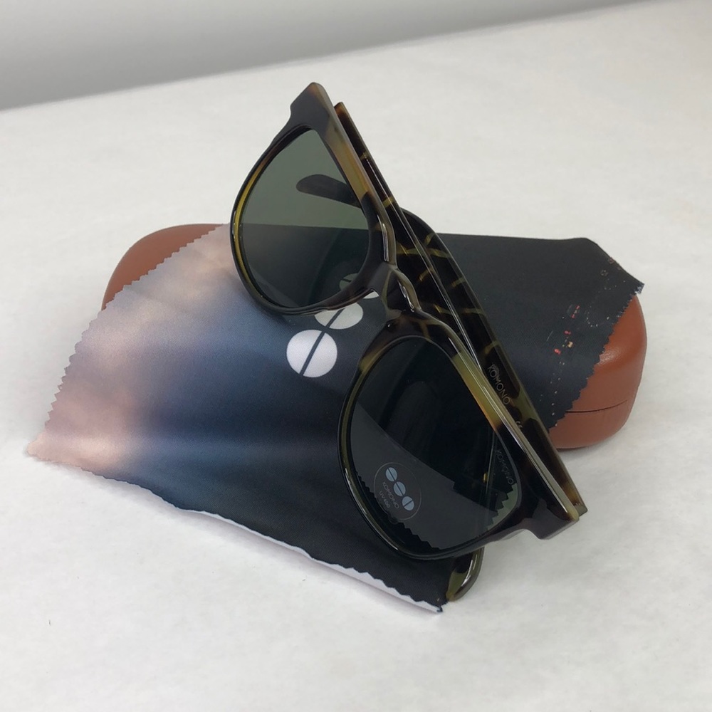 KOMONO Riviera Green Tortoise Sunglasses NEW brown - Picture 6 of 14
